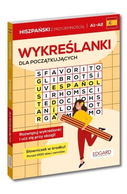 Hiszpański. Wykreślanki dla początkujących A1...