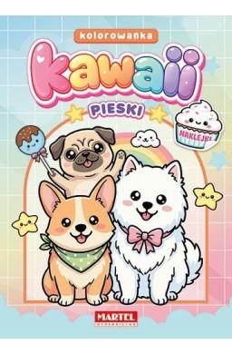 Kawaii Pieski z naklejkami