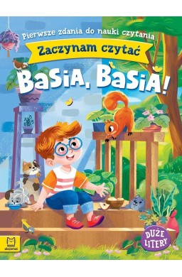 Zaczynam czytać. Duże litery. Pierwsze zdania...