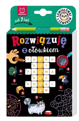 Rozwiązuję z ołówkiem. Łamigłówki z lemurem