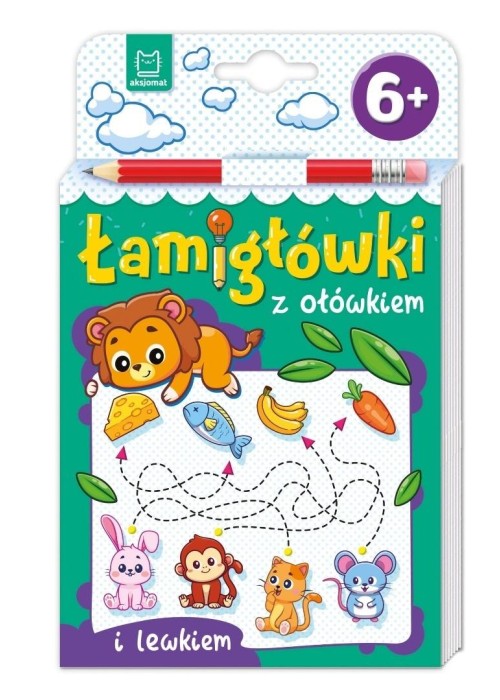 Łamigłówki z ołówkiem i lewkiem. Od 6 lat
