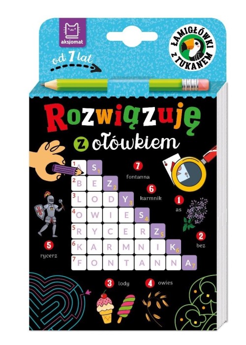 Rozwiązuję z ołówkiem. Łamigłówki z tukanem