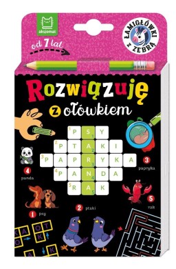Rozwiązuję z ołówkiem. Łamigłówki z zebrą