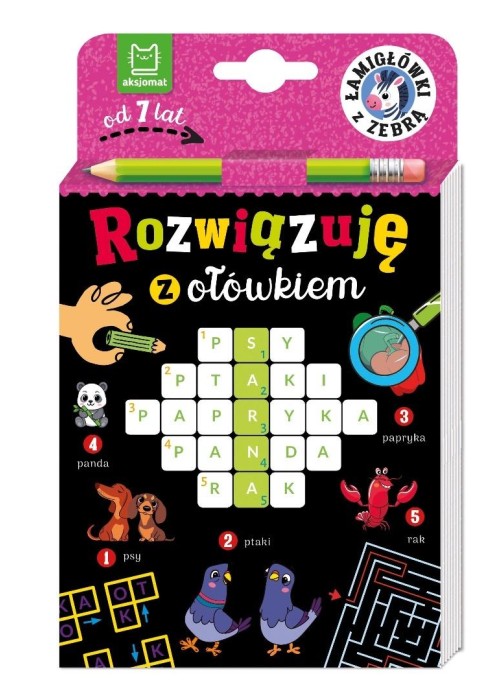 Rozwiązuję z ołówkiem. Łamigłówki z zebrą