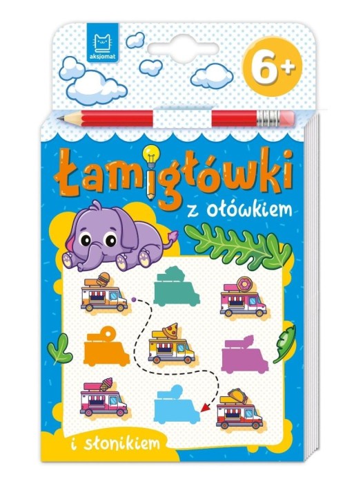 Łamigłówki z ołówkiem i słonikiem. Od 6 lat