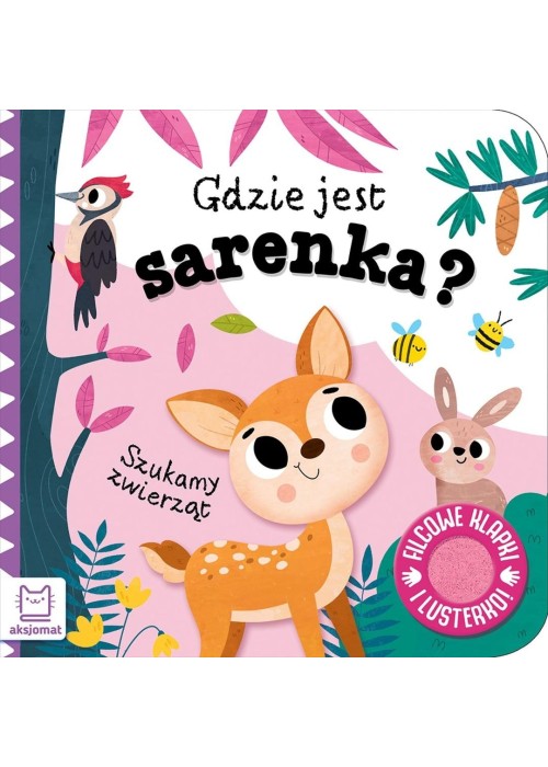 Szukamy zwierząt. Gdzie jest sarenka? Filcowe...