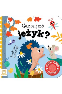 Szukamy zwierząt. Gdzie jest jeżyk? Filcowe...