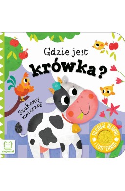 Szukamy zwierząt. Gdzie jest krówka? Filcowe...