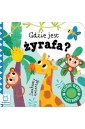 Szukamy zwierząt. Gdzie jest żyrafa? Filcowe...