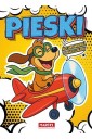 Kolorowanka komiksowa Pieski z naklejkami