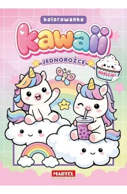 Kawaii Jednorożce z naklejkami
