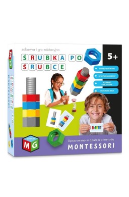 Śrubka po śrubce - gra edukacyjna Montessori