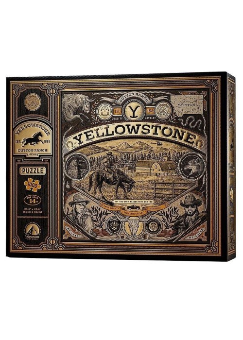 Yellowstone Jigsaw Puzzle od Theory11
