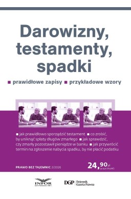 Darowizny, testamenty, spadki