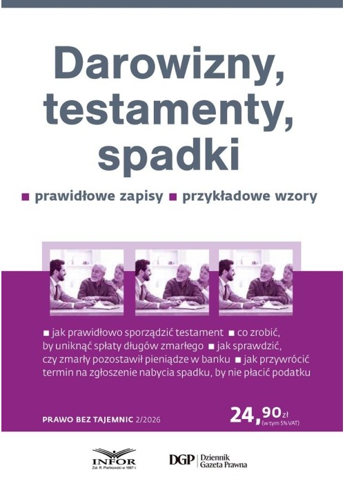 Darowizny, testamenty, spadki