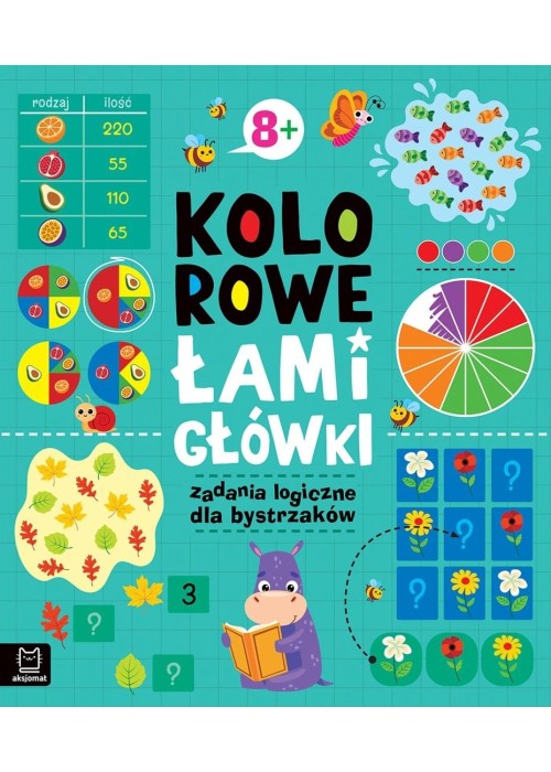 Kolorowe łamigłówki. Zadania logiczne dla...