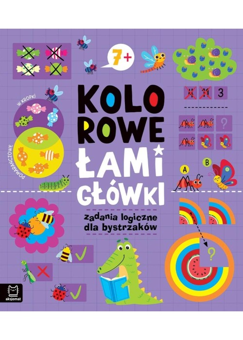 Kolorowe łamigłówki. Zadania logiczne dla...