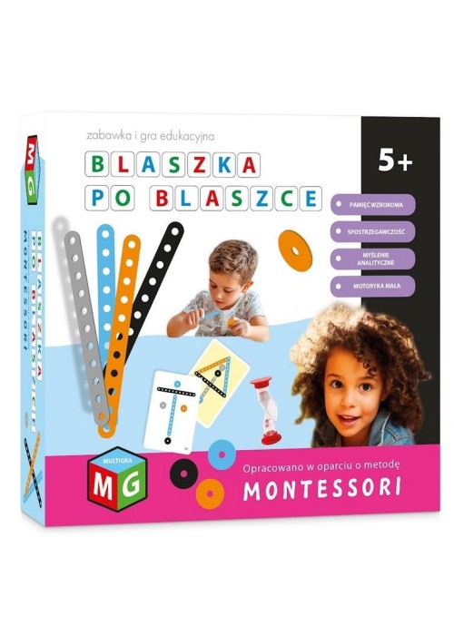Blaszka po blaszce - gra edukacyjna Montessori