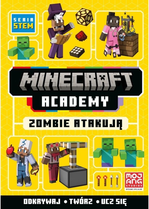 Minecraft Academy. Zombie atakują