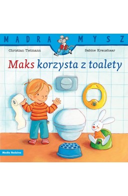Maks korzysta z toalety