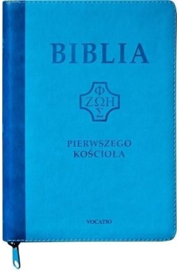 Biblia pierwszego Kościoła z paginat. suwak błękit