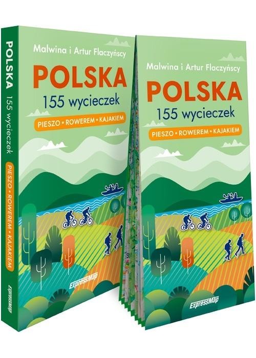 Polska. 155 wycieczek. Pieszo, rowerem, kajakiem