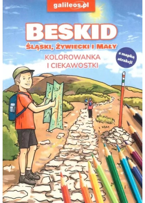 Beskid Śląski, Żywiecki i Mały. Kolorowanka i...