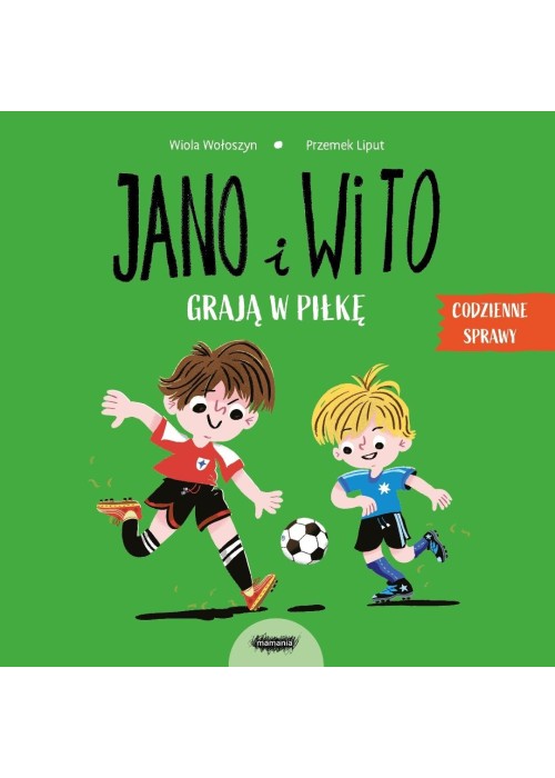 Jano i Wito grają w piłkę