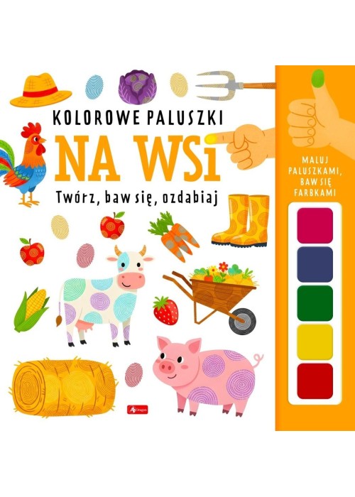 Kolorowe paluszki. Na wsi