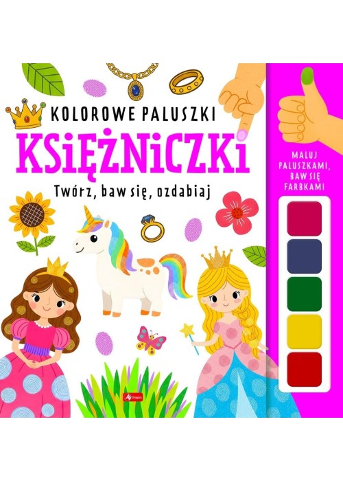 Kolorowe paluszki. Księżniczki