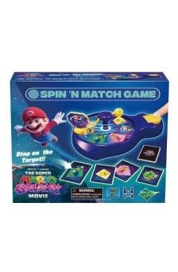 Super Mario Galaxy Movie Spin'n Match Game