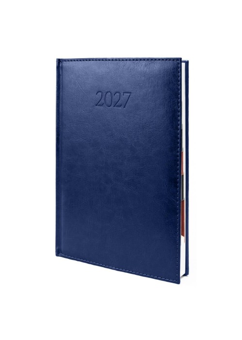 Kalendarz 2027 B5 Agenda Dzienny Granatowy