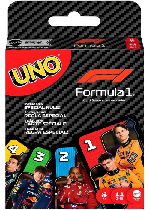 UNO Formuła 1 Gra karciana