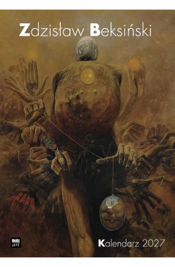 Kalendarz 2027 Beksiński wzór 1 A3