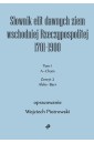 Słownik elit dawnych ziem wschodniej... T.1 cz.2