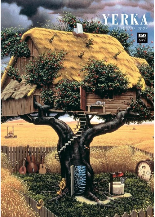 Kalendarz 2027 Jacek Yerka wzór 1 A3