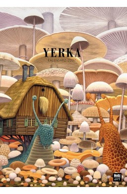 Kalendarz 2027 Jacek Yerka wzór 2 A3