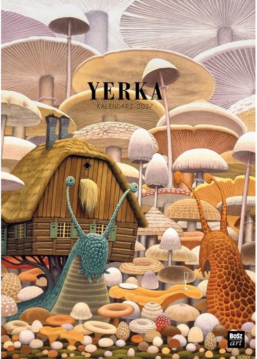 Kalendarz 2027 Jacek Yerka wzór 2 A3