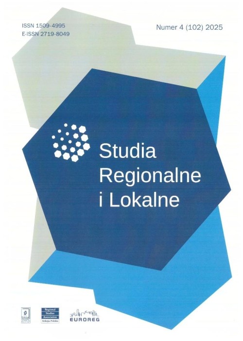 Studia Regionalne i Lokalne 4/2025