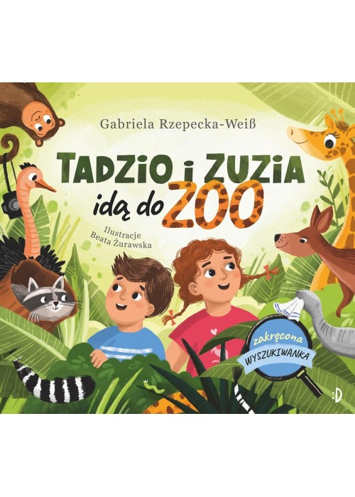 Tadzio i Zuzia idą do zoo. Zakręcona wyszukiwanka