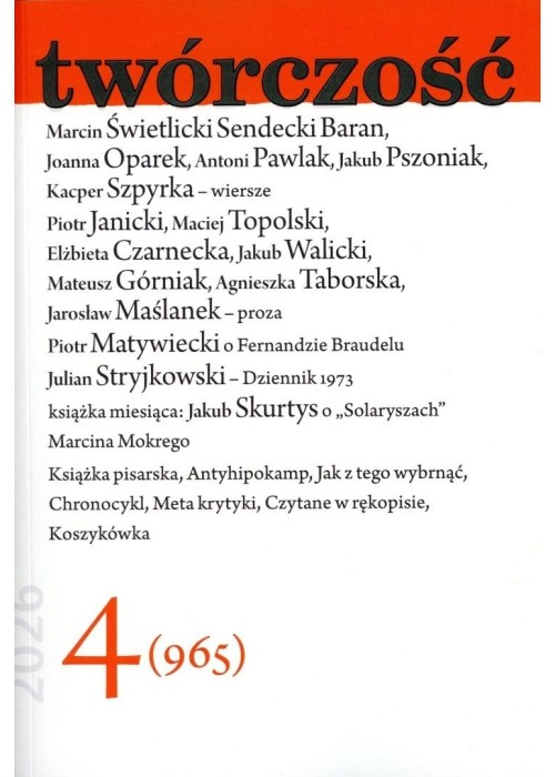 Twórczość 4/2026