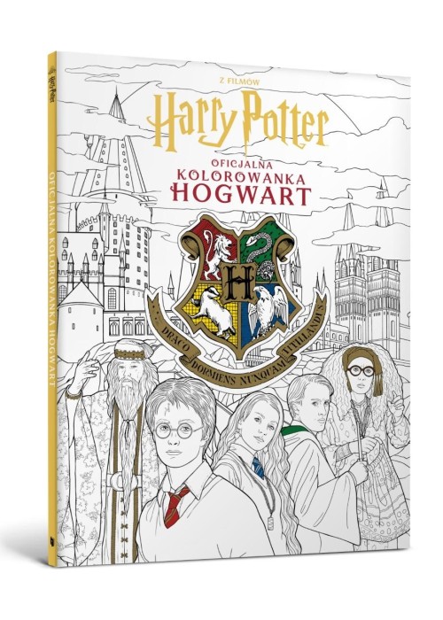 Harry Potter. Oficjalna kolorowanka. Hogwart