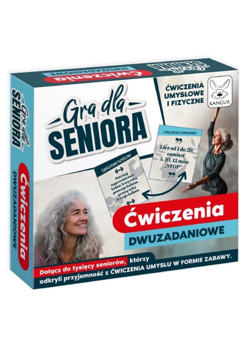 Gra dla Seniora. Ćwiczenia Dwuzadaniowe