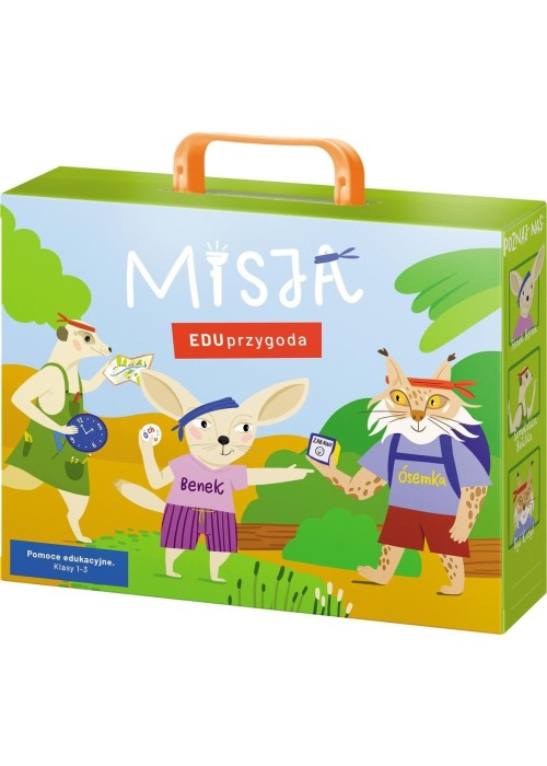 Misja. EDUprzygoda. Pomoce edukacyjne SP 1-3