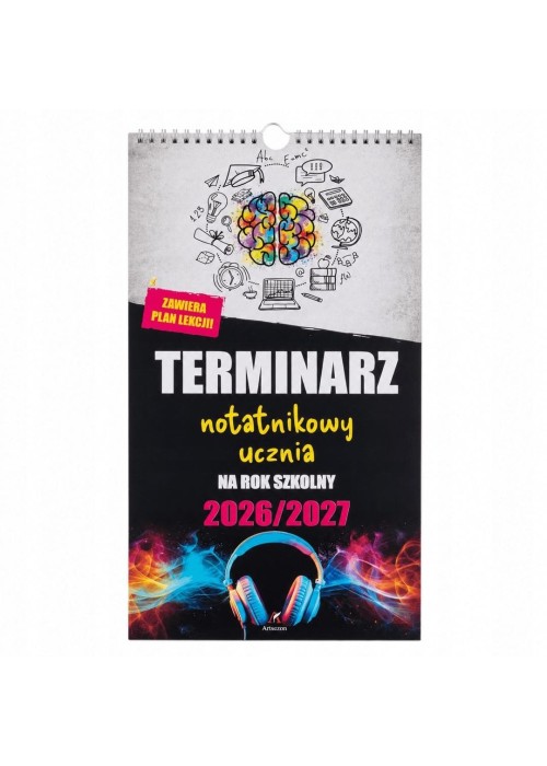 Terminarz Ucznia 2026/2027 Notatnikowy z planem...