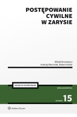 Postępowanie cywilne w zarysie w.15