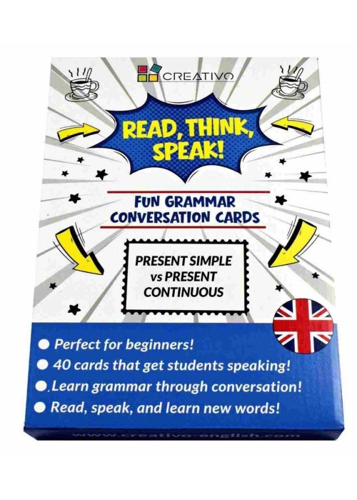 Read Think Speak Present Simple/ContinuousCREATIVO
