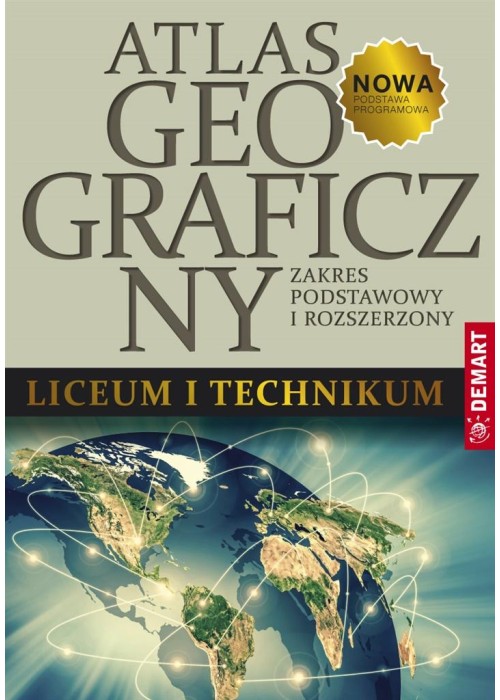 Atlas geograficzny ZP+ZR do LO i Technikum