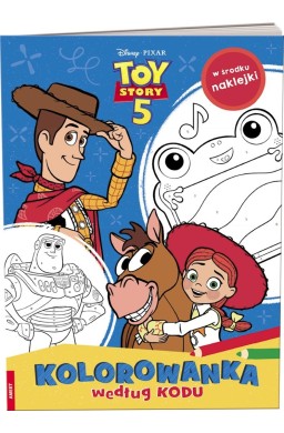 Disney Toy Story 5. Kolorowanka według kodu