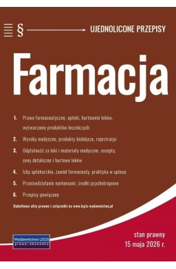 Farmacja. Ujednolicone przepisy